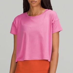 Lululemon Cates Tee * Pink Blossom Size 2 Sz 2